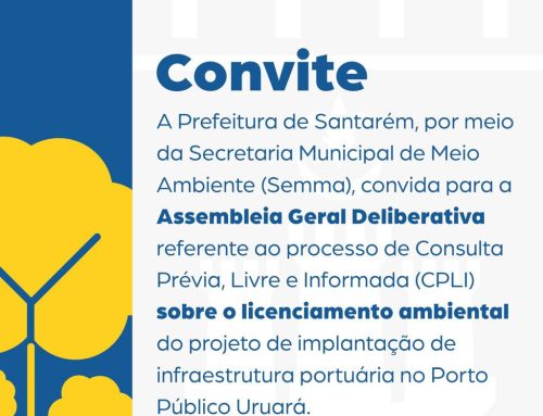 Convite Prefeitura de Santarém – Assembleia Geral Deliberativa